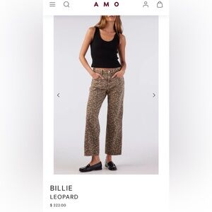 AMO Billie Wild Patterned Jeans